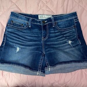 BKE denim shorts